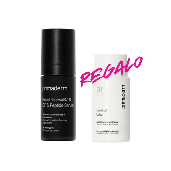 Retinal Renewal 0.1% GF & Peptide Serum + Regalo XpertSun...