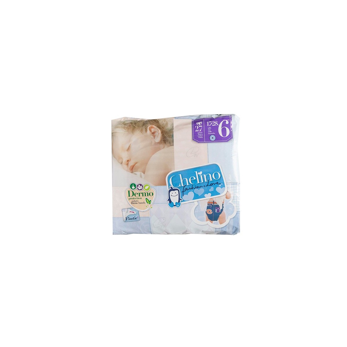 PAÑAL INFANTIL T 6 17  28 KG 27 PAÑALES