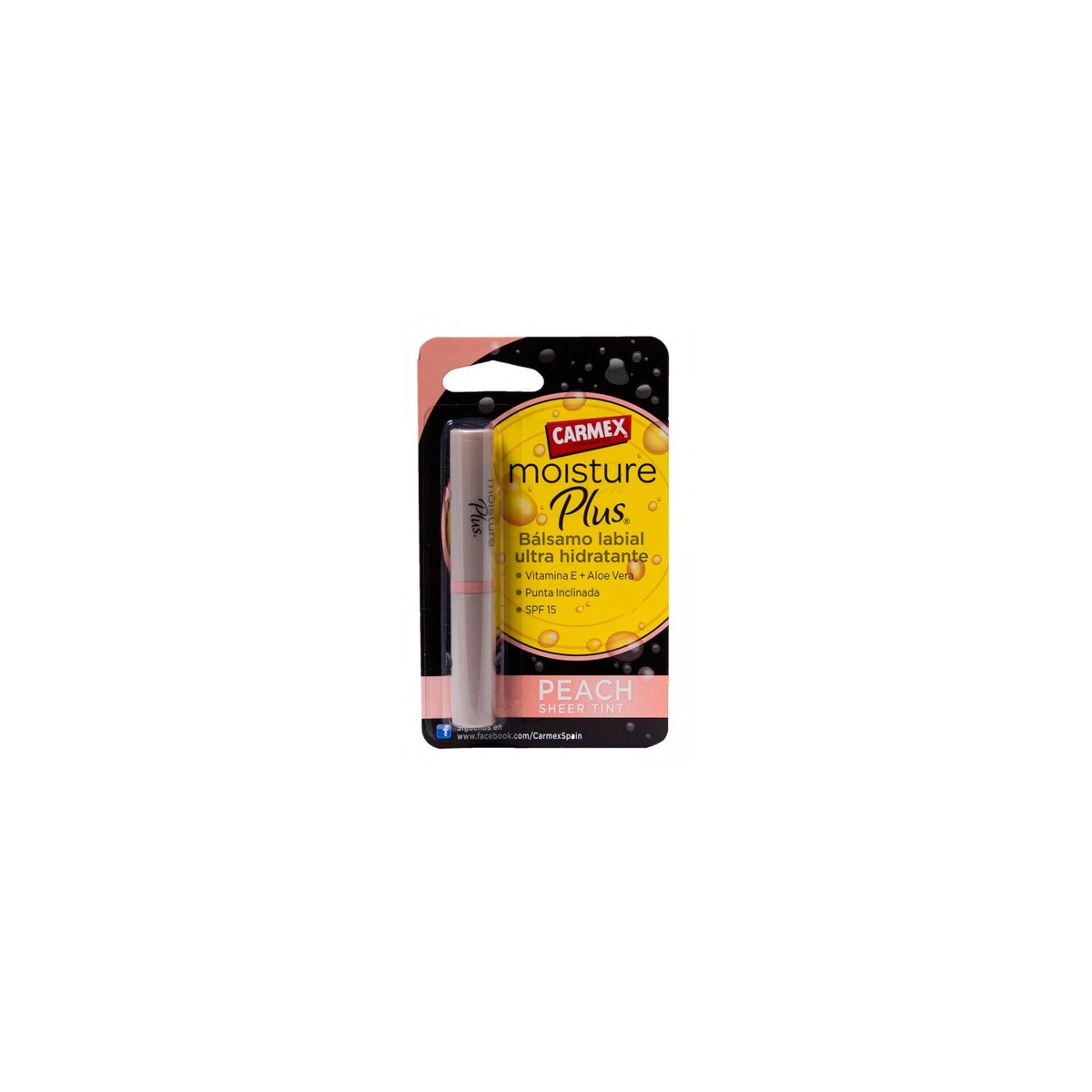 CARMEX MOISTURE PLUS PEACH 2 G