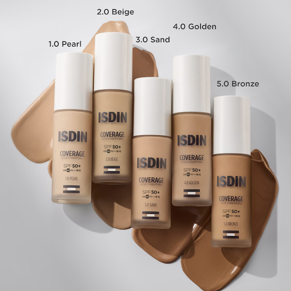 ISDIN Coverage SPF 50+ 2.0 BEIGe 30 g | Maquillaje con... 2