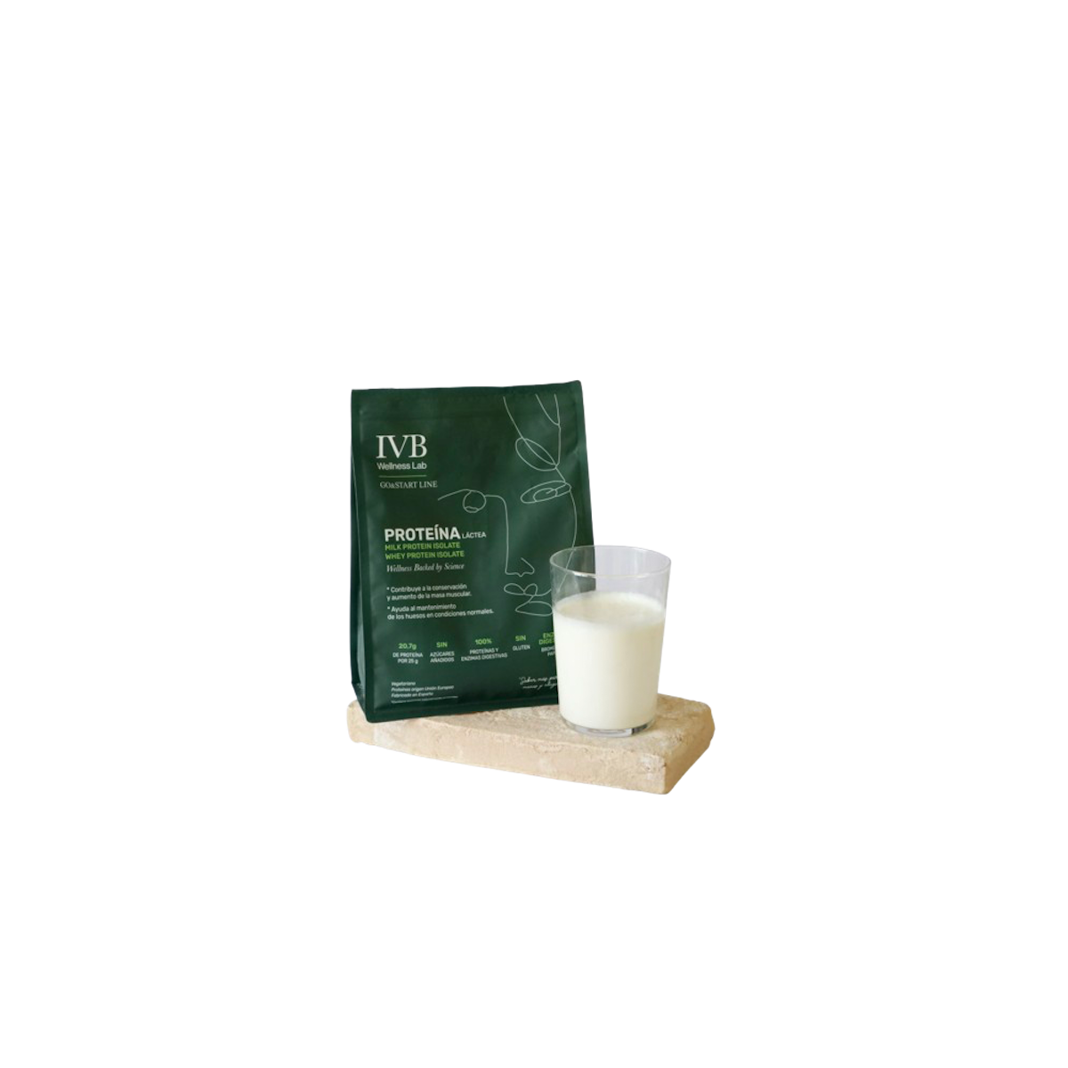 IVB Proteína Láctea 500 g – Proteína completa...
