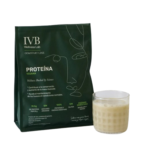 IVB Proteína Vegana 500 g – Proteína vegetal completa de...