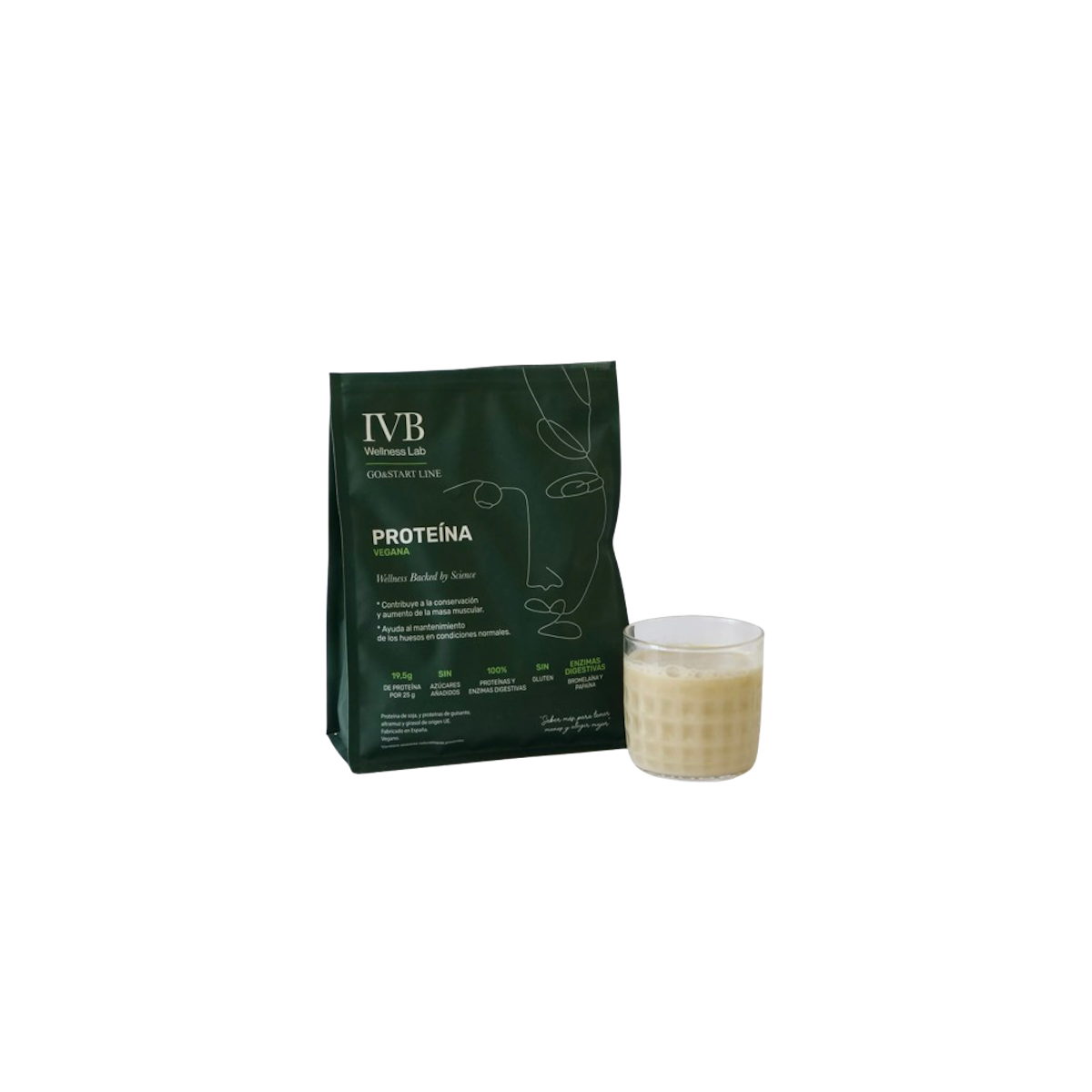 IVB Proteína Vegana 500 g – Proteína vegetal...