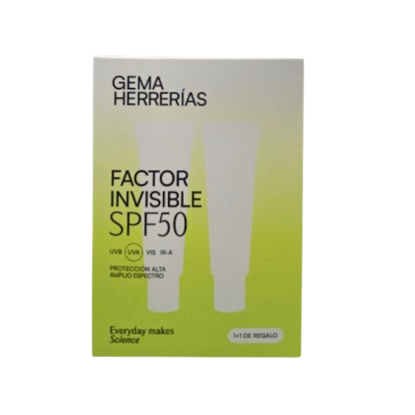 GH Factor Invisible SPF50+ Duplo (45 ml + 45 ml) – Gema...