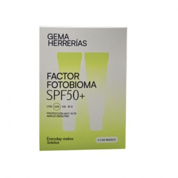Duplo Factor Fotobioma SPF50+ Protección Muy Alta – Gema...