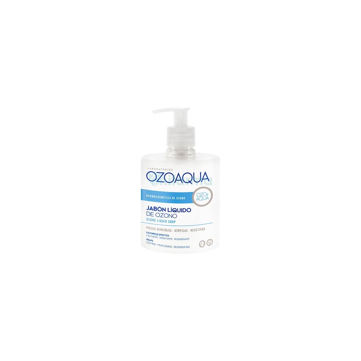 OZOAQUA JABON LIQUIDO MANOS Y CUERPO OZONO 250 ML