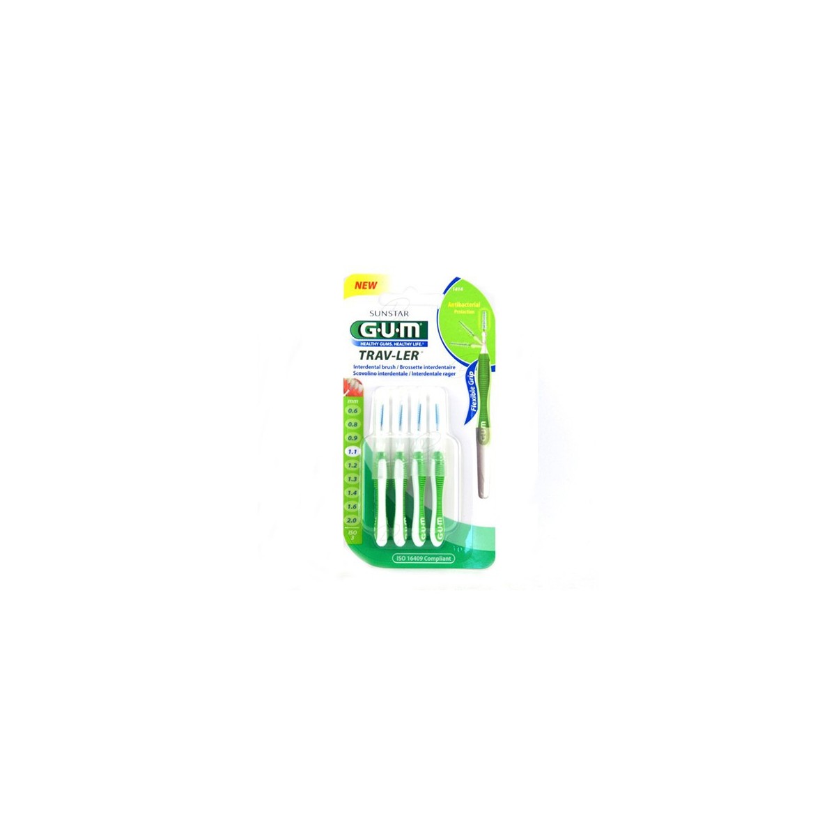 CEPILLO INTERDENTAL VIAJE ULTRAFINO 11 MM...