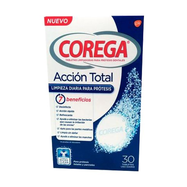 ACCIÓN TOTAL LIMPIADOR ORTODONCIAS Y PRÓTESIS PARCIALES...