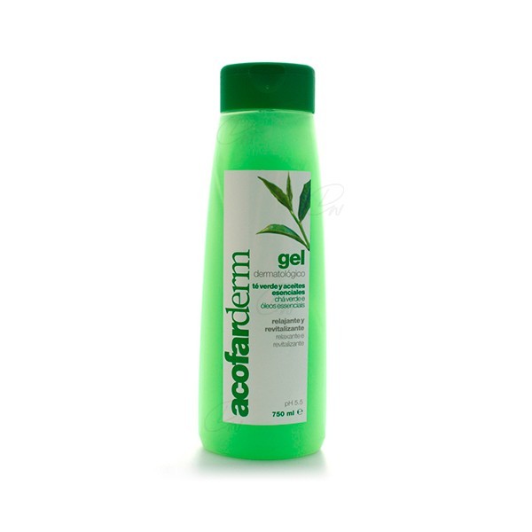 ACOFARDERM GEL TE VERDE Y ACEITES CORPORALES 750 ML
