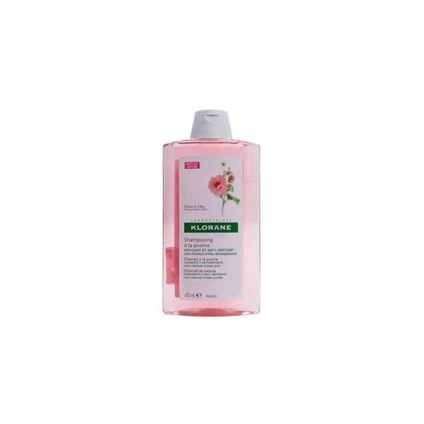 KLORANE CHAMPU CALMANTE AL EXTO PEONIA 400 ML