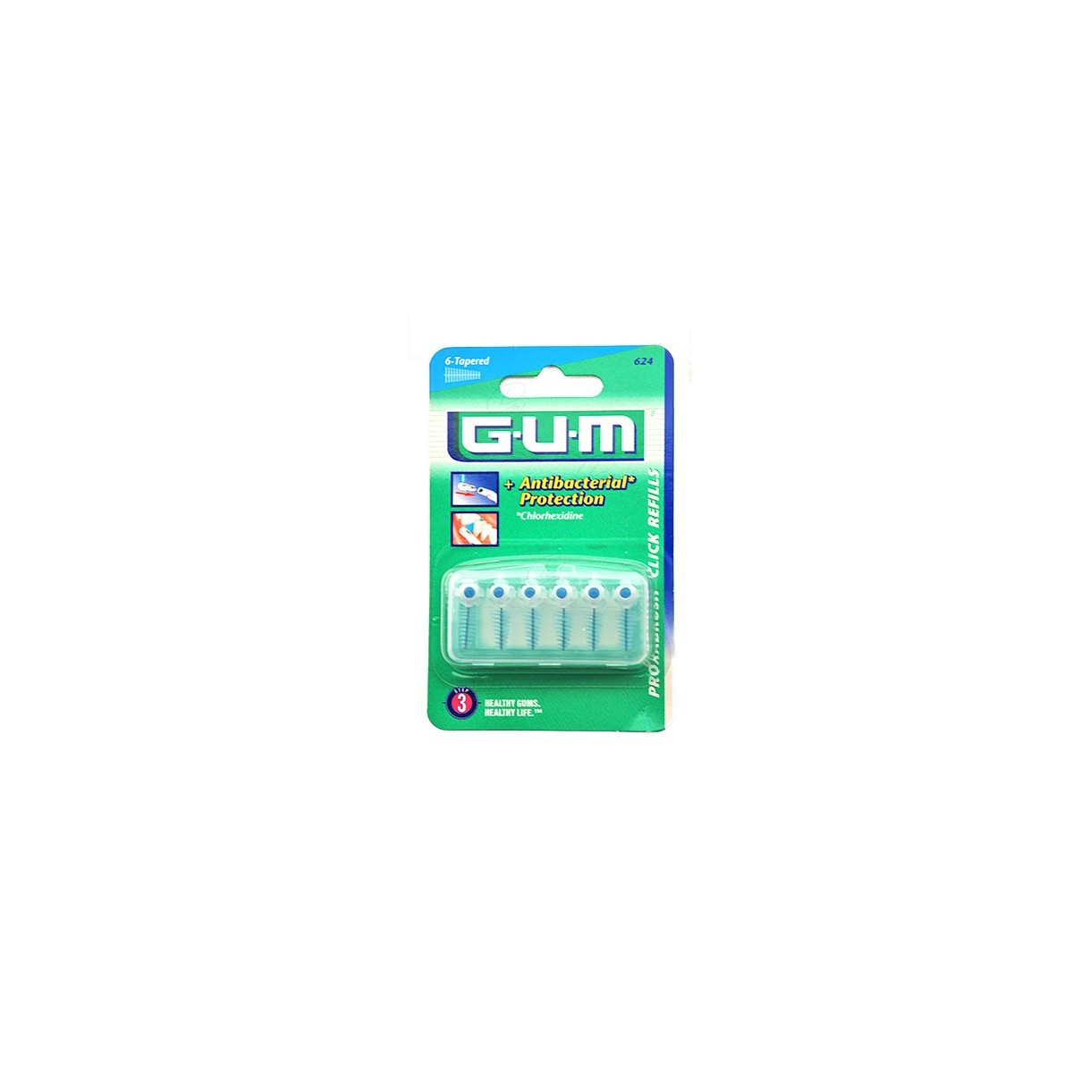CEPILLO INTERDENTAL RECAMBIO 16 CONICO 6 U