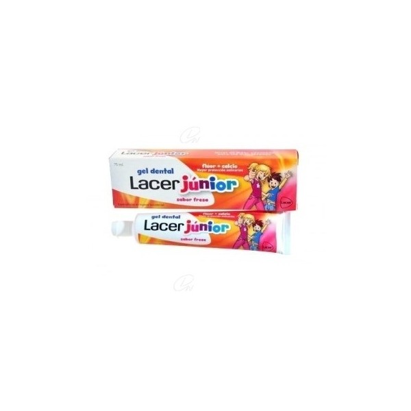 LACER JUNIOR GEL DENTAL 75 ML FRESA
