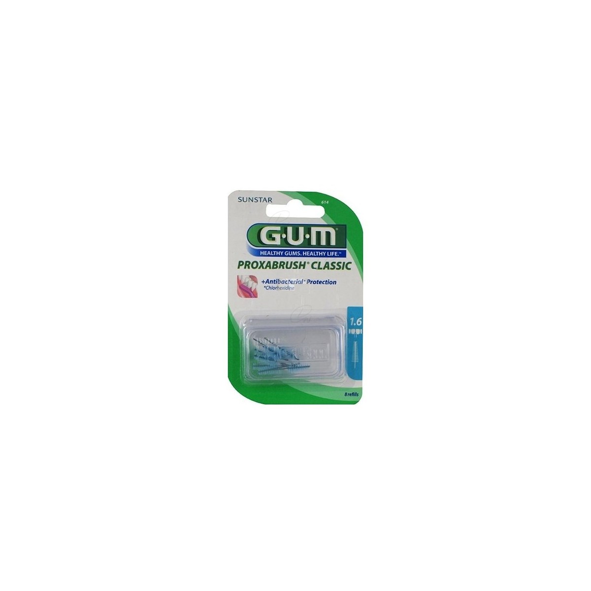 CEPILLO INTERDENTAL RECAMBIO 16 CONICO 8 U