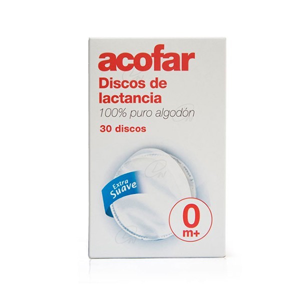 DISCOS ABSORBENTES LACTANCIA 30 U