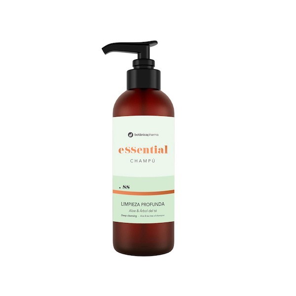 Champú Essential limpieza profunda Aloe Vera y Árbol del...