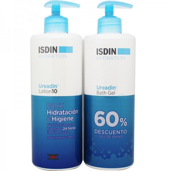 Isdin Pack Ureadin Loción 400ml  Gel de baño 400ml