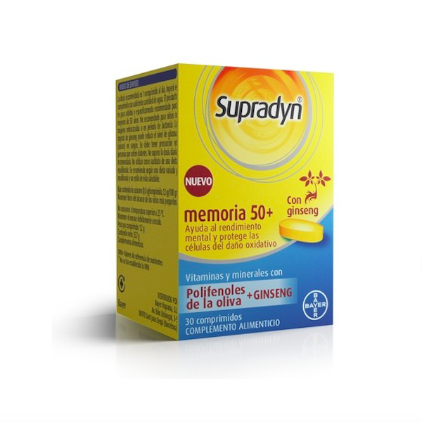 Supradyn memoria 50 con ginseng