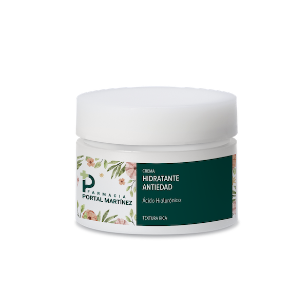 CREMA HIDRATANTE ANTIEDAD  ÁCIDO HIALURÓNICO