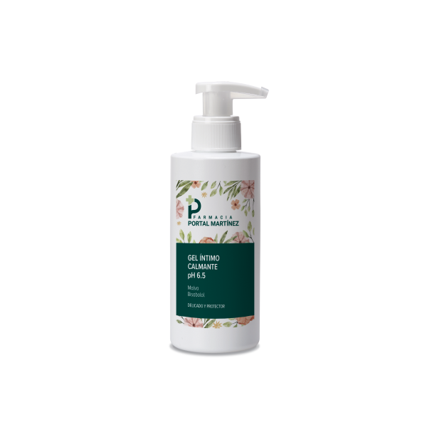 GEL ÍNTIMO CALMANTE PH 65  MALVA Y BISABOLOL 
