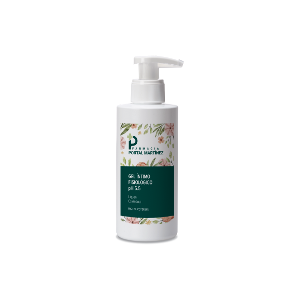 GEL ÍNTIMO FISIOLÓGICO PH 55  LÍQUEN Y CALÉNDULA