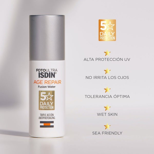 Foto Ultra ISDIN Age Repair Fusion Water SPF 50