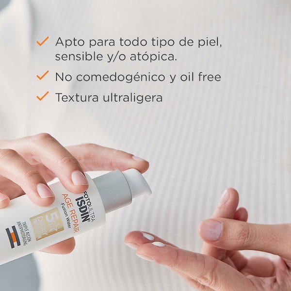 Foto Ultra ISDIN Age Repair Fusion Water SPF 50 2